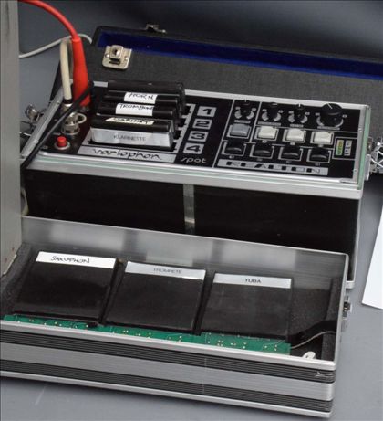 Realton-Variophon Spot with seven cards